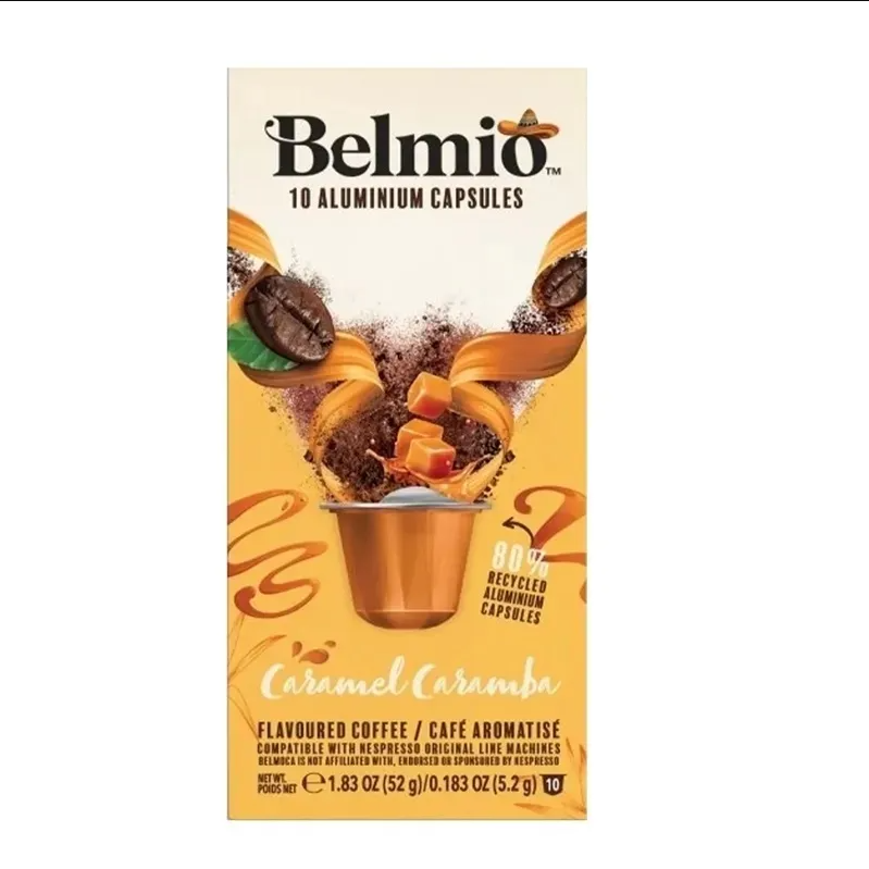 Капсулы Nespresso Belmio Caramel Caramba алюминий 10 шт. (3209976586)