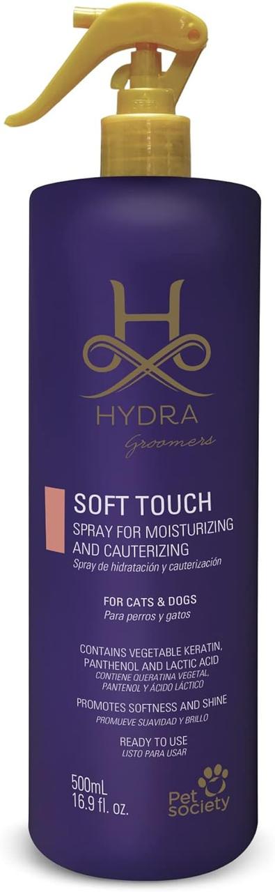 Спрей-стайлінг для собак та котів Hydra GROOMERS Soft Touch з ефектом зволоження та догляду за шерстю 500 мл (28436651)