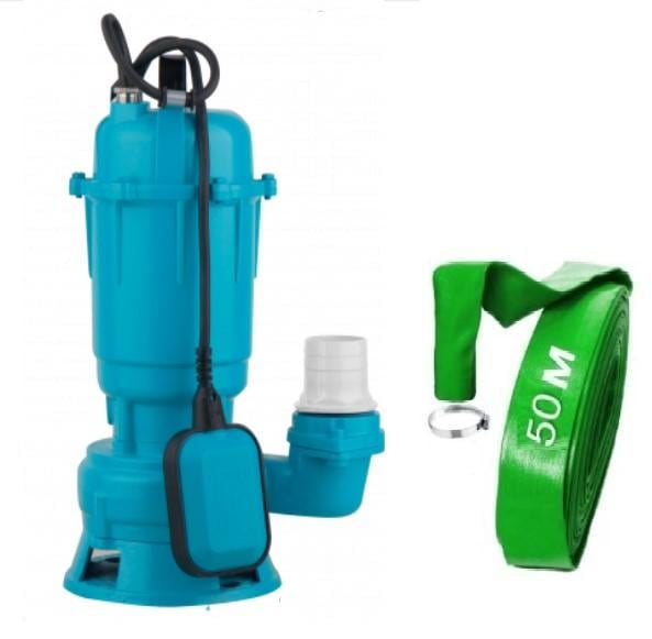 Насос фекальный N.E.K.WQD Р 233 AL для грязной воды/фекалий/сливных ям с поплавком шланг 50 м (30475392) Насос фекальный N.E.K.WQD Р 233 AL для грязной воды/фекалий/сливных ям с поплавком шланг 50 м (30475392)