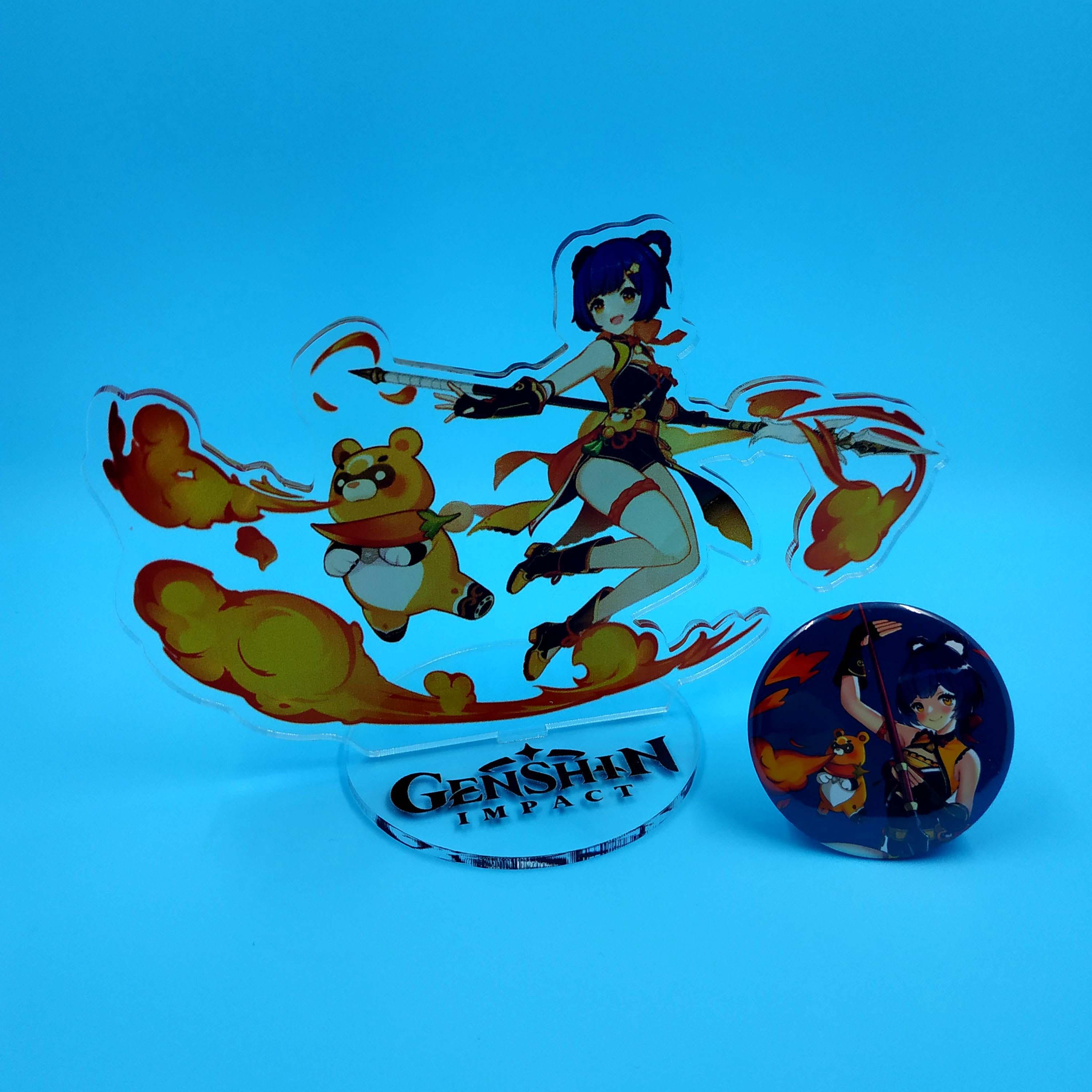 Акриловая фигурка Сян Лин из Genshin Impact (2827)