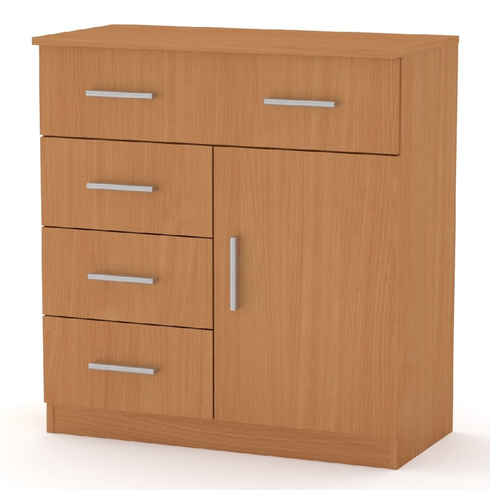 Комод Компанит 1-3-1 Бук (279002)