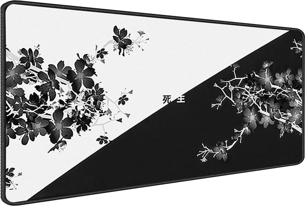 Коврик для мышки SHLab Сакура 90х40 см Black/White (33067)