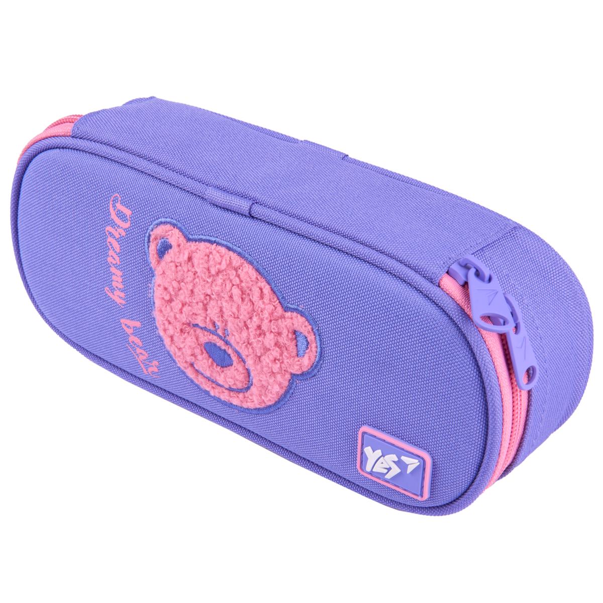 Пенал шкільний м'який YES PH-30 Cute Bear - фото 6