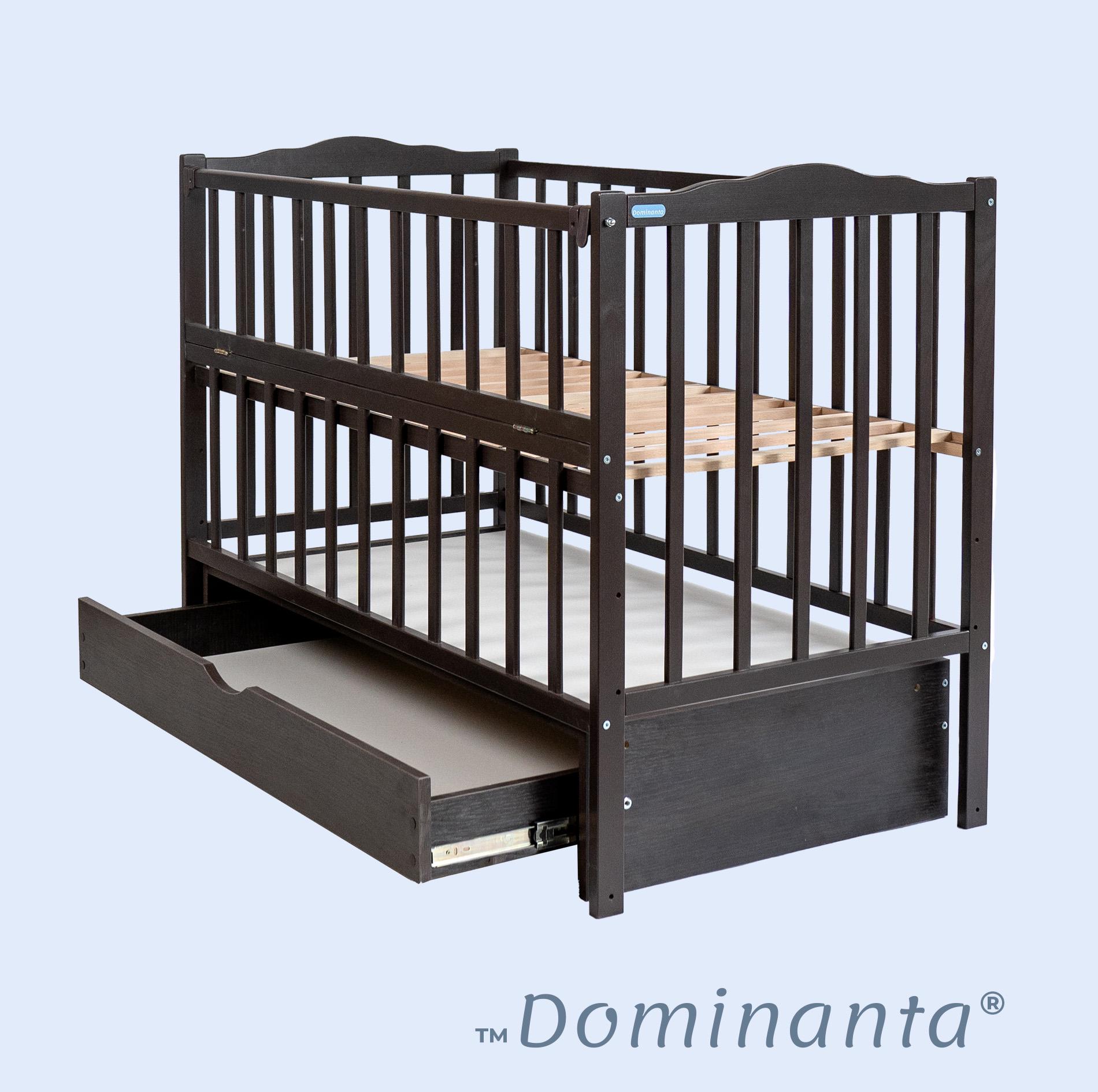 Детская кроватка Домінанта Малыш с ящиком Венге - фото 9