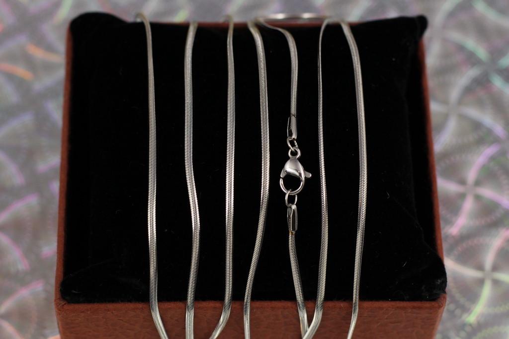 Цепь Xuping Jewelry Снейк 60 см 1,5 мм Серебристый