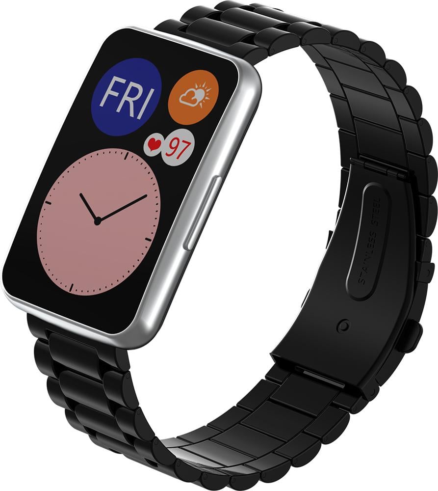 Браслет металлический Shape для Huawei Watch Fit Black (21208-2B) Браслет металлический Shape для Huawei Watch Fit Black (21208-2B)