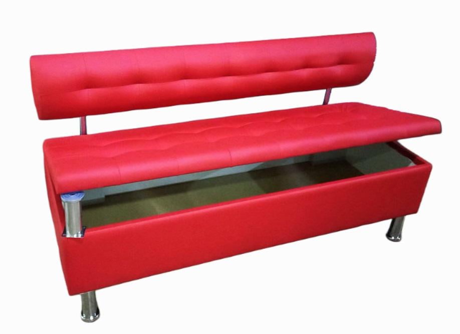 Диван офісний Стиль преміум 1200 мм Червоний Диван офісний Стиль преміум 1200 мм Червоний