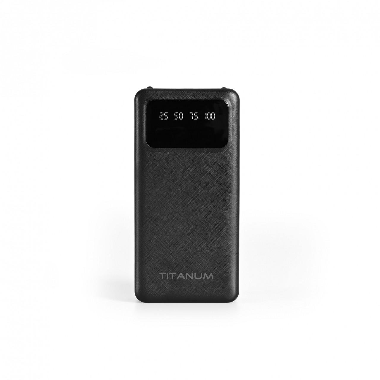Павербанк TITANUM TPB-OL03 чорний 30000mAh