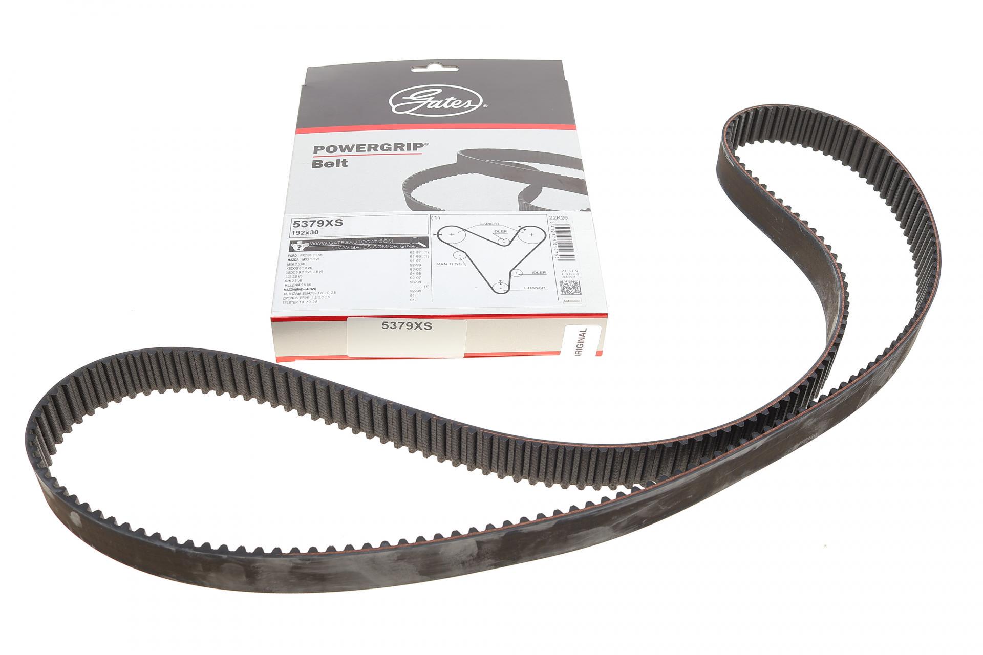Ремінь ГРМ Mazda 323/626 2.0/2.5i 92- 5379XS GATES Ремінь ГРМ Mazda 323/626 2.0/2.5i 92- 5379XS GATES