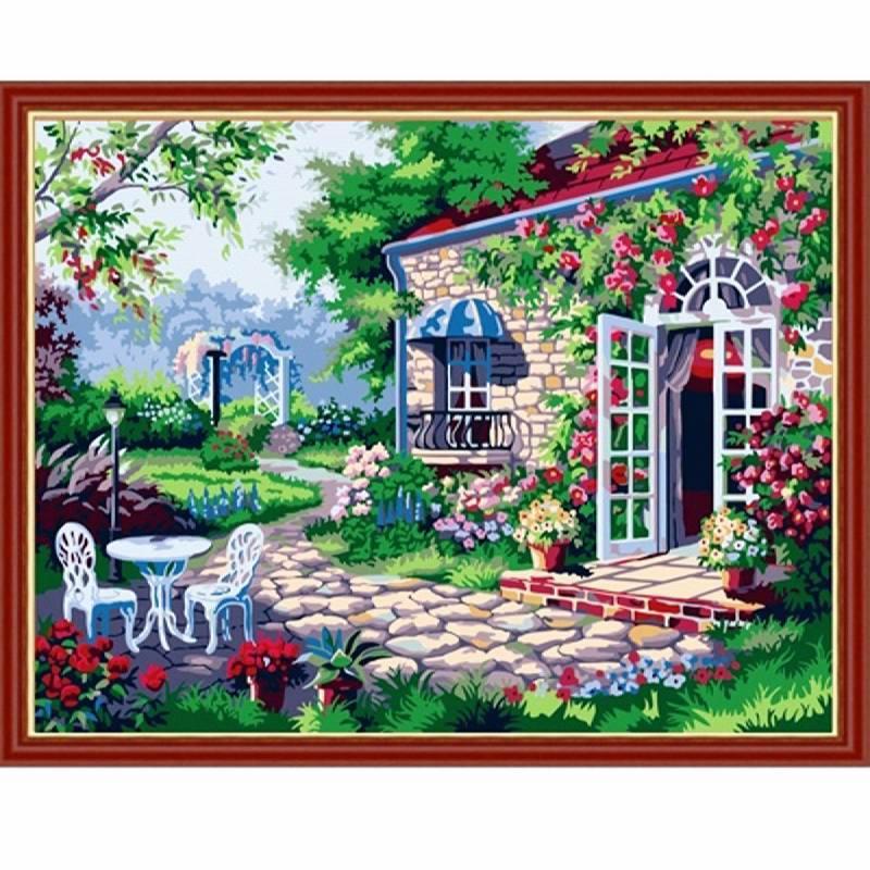 Картина по номерам Идейка Дом мечты 40x50 см (skl-КНО189)