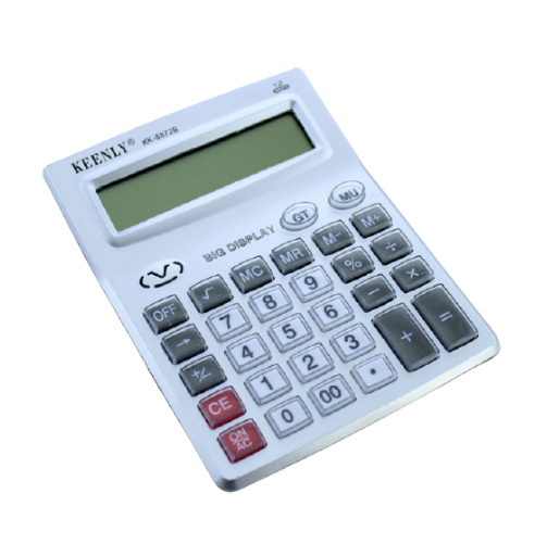 Калькулятор настольный Keenly TS 8827 B White (535704)