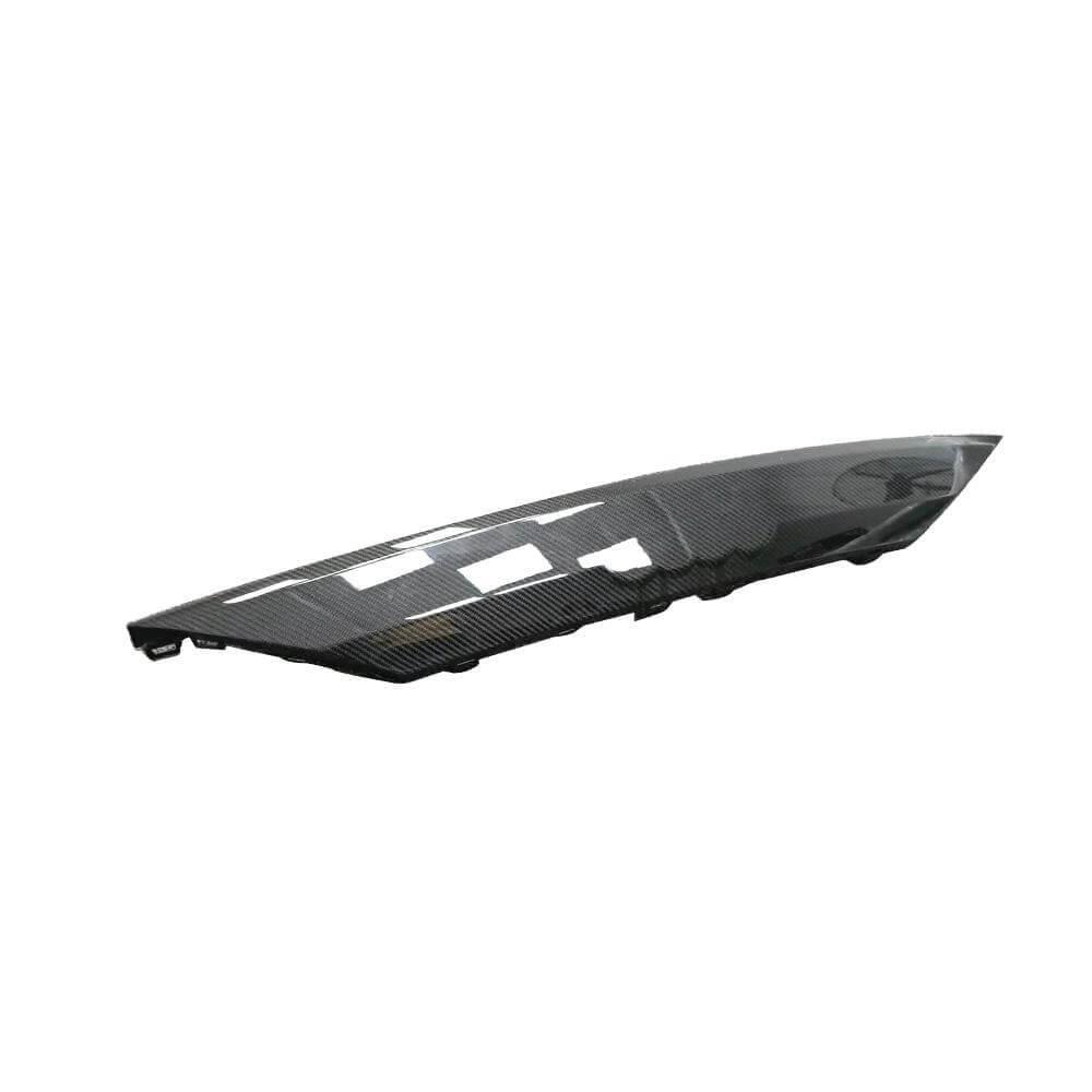 Накладка над номером DDCarbon 2019-2022/Audi Q8 2018- карбон (132901)