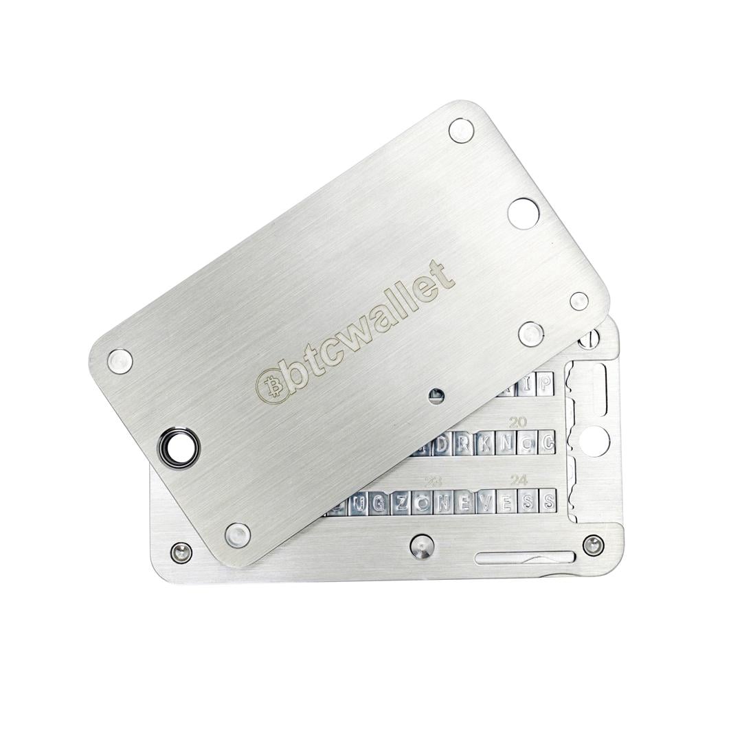 Планшет мнемонический Btcwallet FoldTab B1 для хранения сид-фразы (34068284)