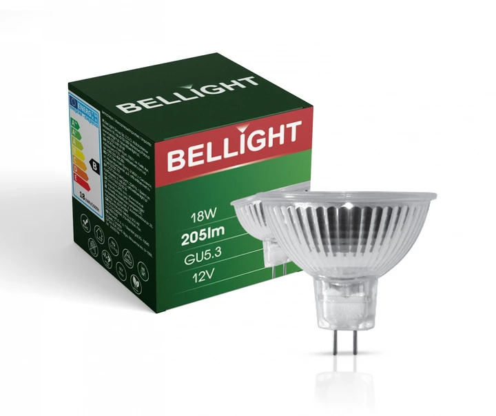 Галогенная лампа MR16 12V 18W eco