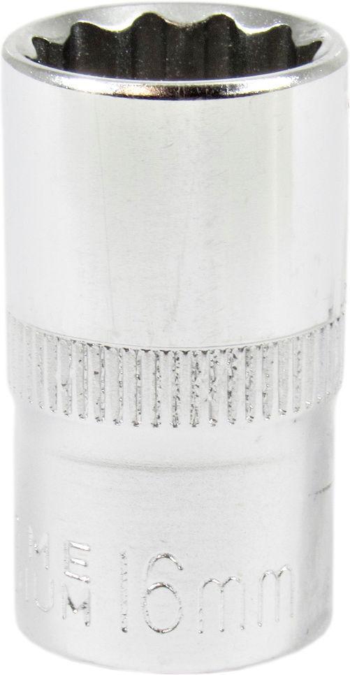 Головка торцева низька дванадцятигранна Intertool 1/2 16 мм (ET-0216)