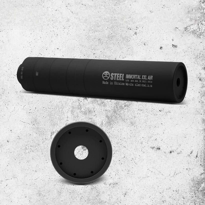Глушник Steel IMMORTAL MAX AIR .338 (29067945) - фото 4 Глушник Steel IMMORTAL MAX AIR .338 (29067945) - фото 4
