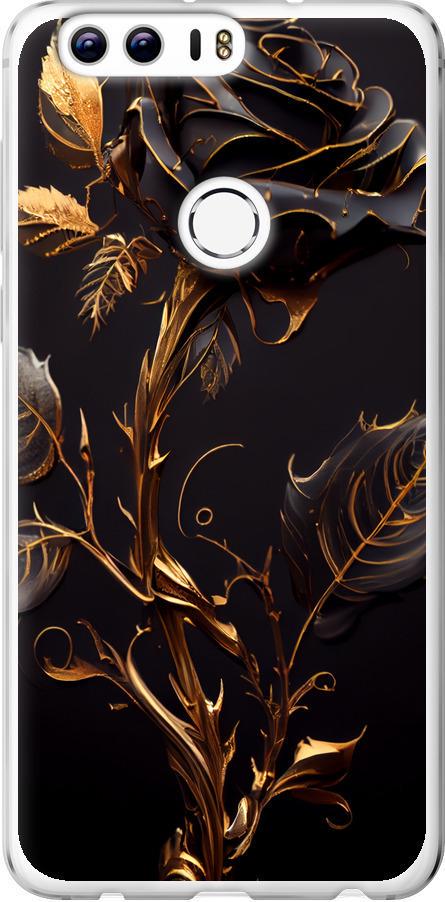 Чехол на Huawei Honor 8 Роза 3 (5552u-351-42517)