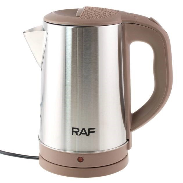 Электрический чайник из нержавеющей стали RAF R-7883 дисковый 2000 Вт 2,3 л - фото 2 Электрический чайник из нержавеющей стали RAF R-7883 дисковый 2000 Вт 2,3 л - фото 2