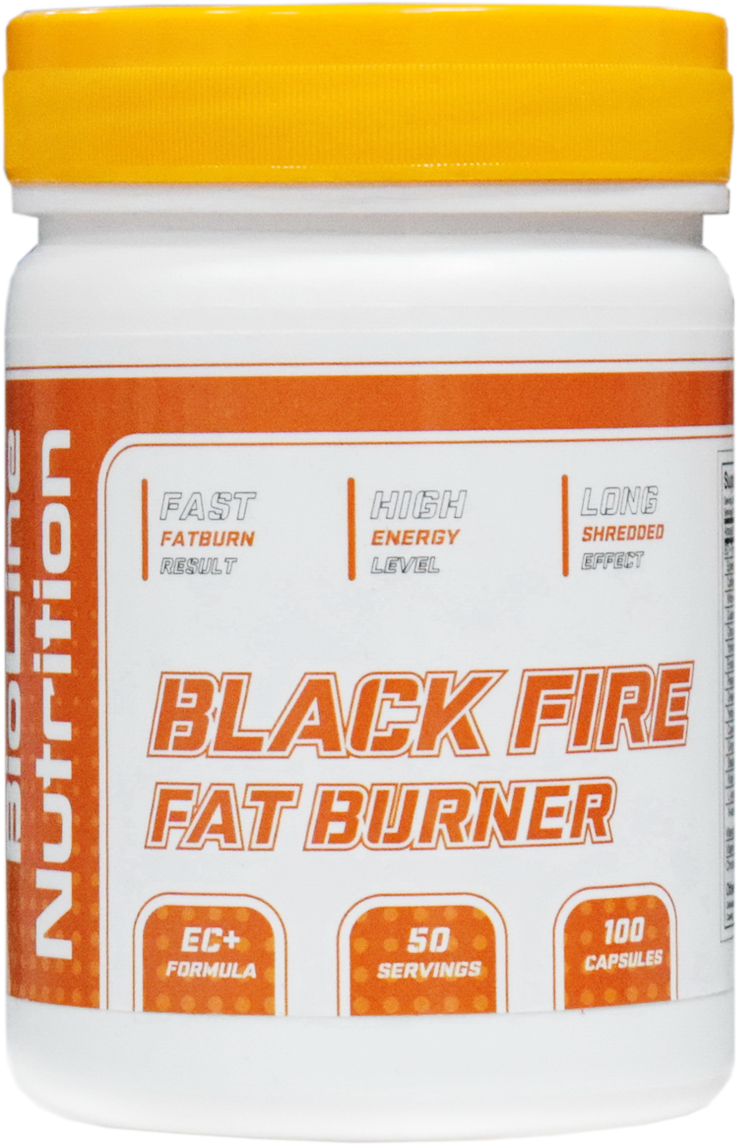 Жироспалювач BioLine Nutrition Black Fire 100 капсул