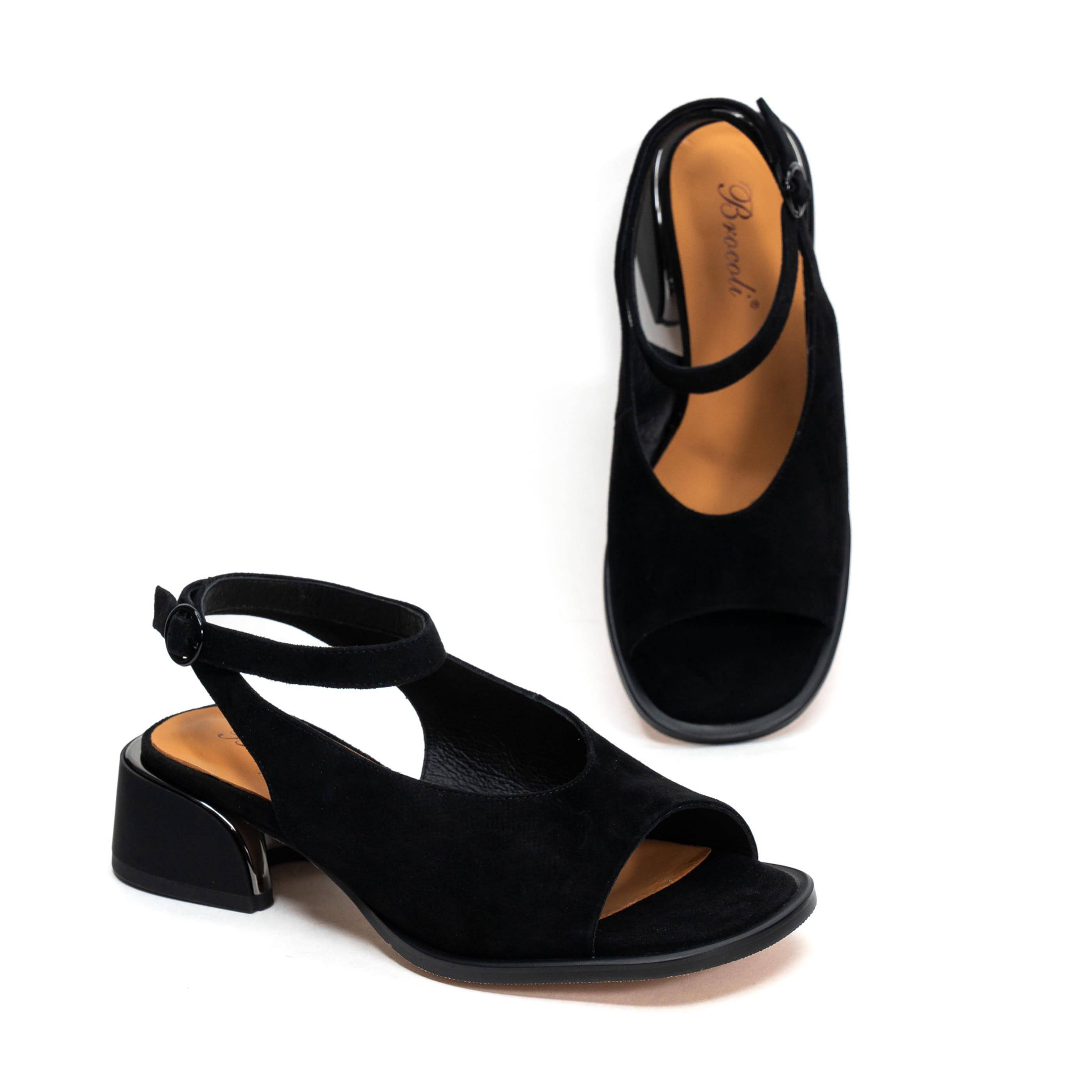 Босоножки Brocoly 01583 р. 36 Черный (104363673)