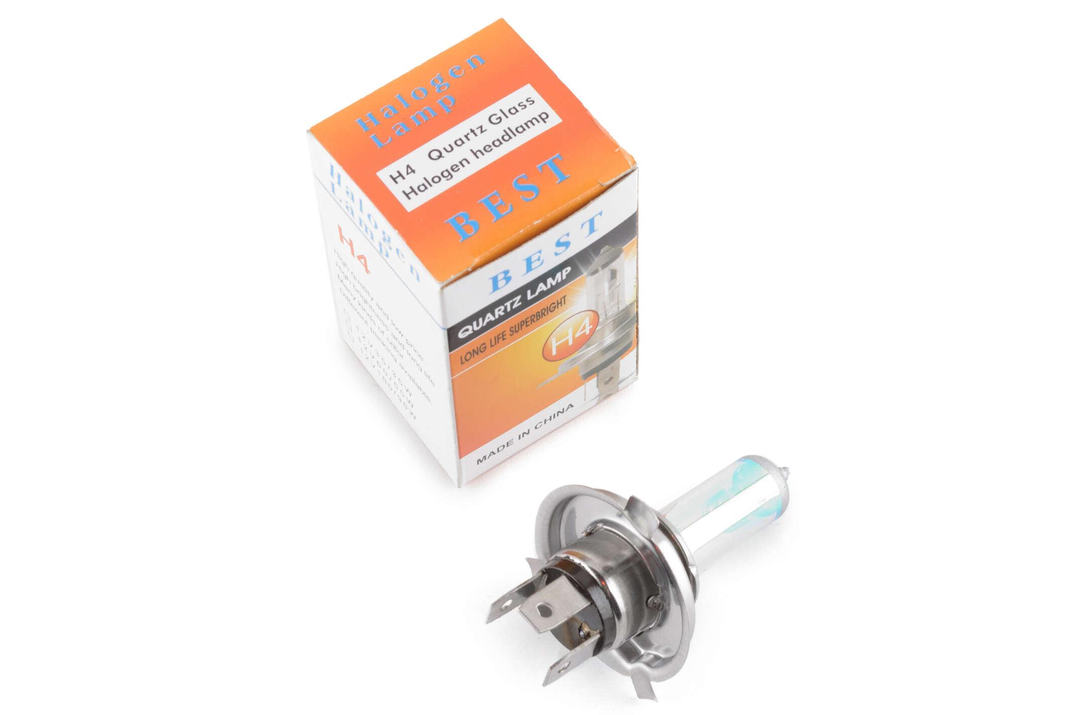 Лампа BEST H4 12V 35W/35W Розовый (H-72) Лампа BEST H4 12V 35W/35W Розовый (H-72)