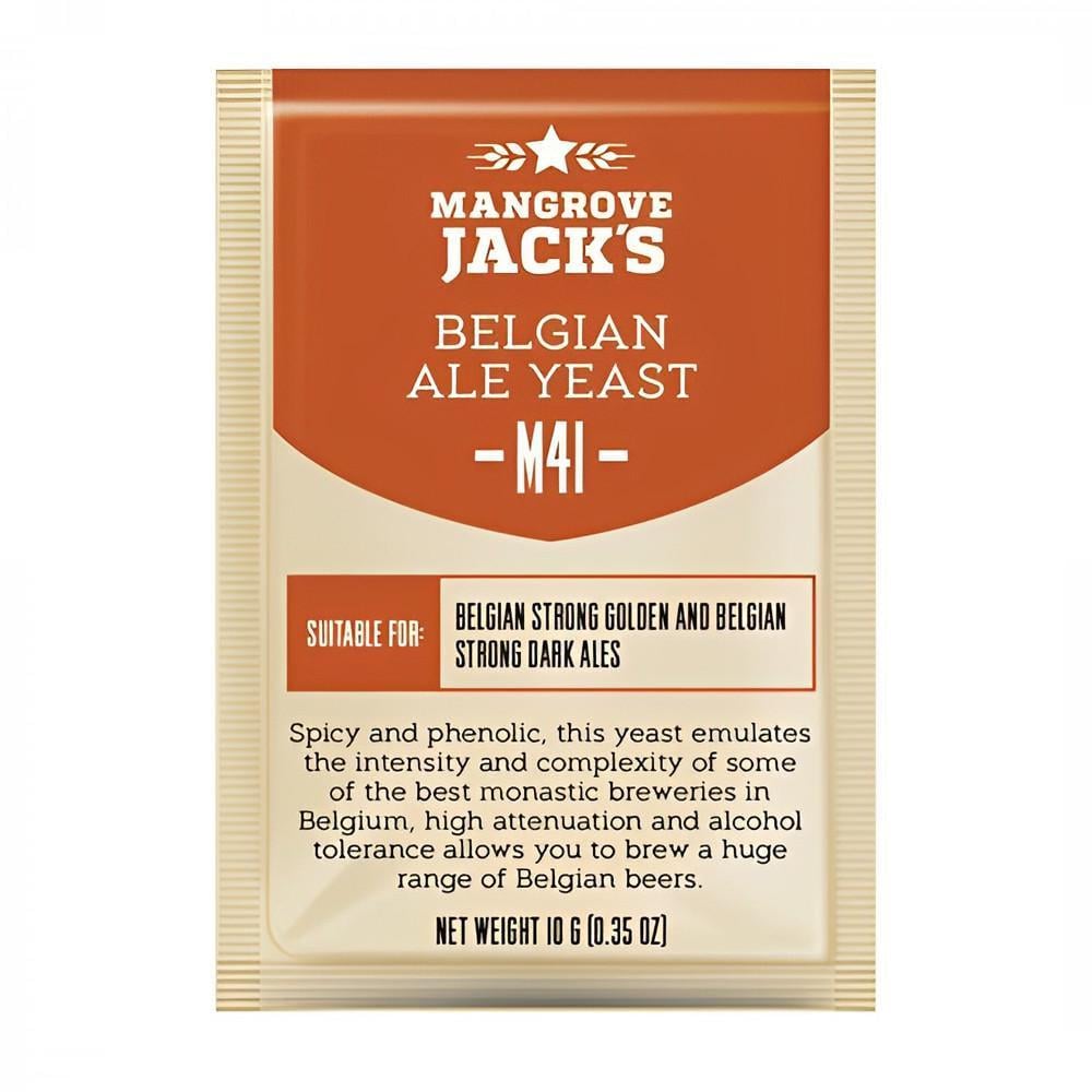 Дрожжи пивные Mangrove Jack's CS Yeast M41 Belgian Ale 10 г (1262)