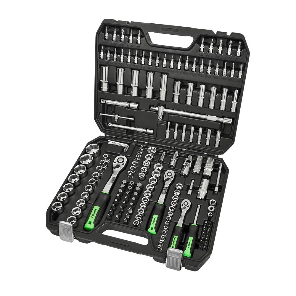 Набор профессиональных инструментов WINSO Pro 1/2" 1/4" 3/8" 72 T CR-V 171 ед.