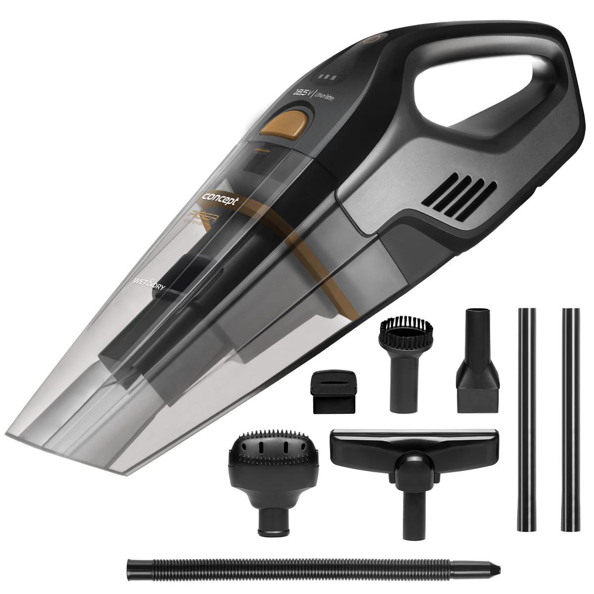 Пылесос ручной аккумуляторный для влажной и сухой уборки Concept VP4353 18,5V - фото 3 Пылесос ручной аккумуляторный для влажной и сухой уборки Concept VP4353 18,5V - фото 3