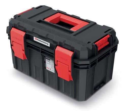 Ящик для инструмента Kistenberg S Block Pro 18" 45х28х26,4 см Черный/Красный (KXS4530)
