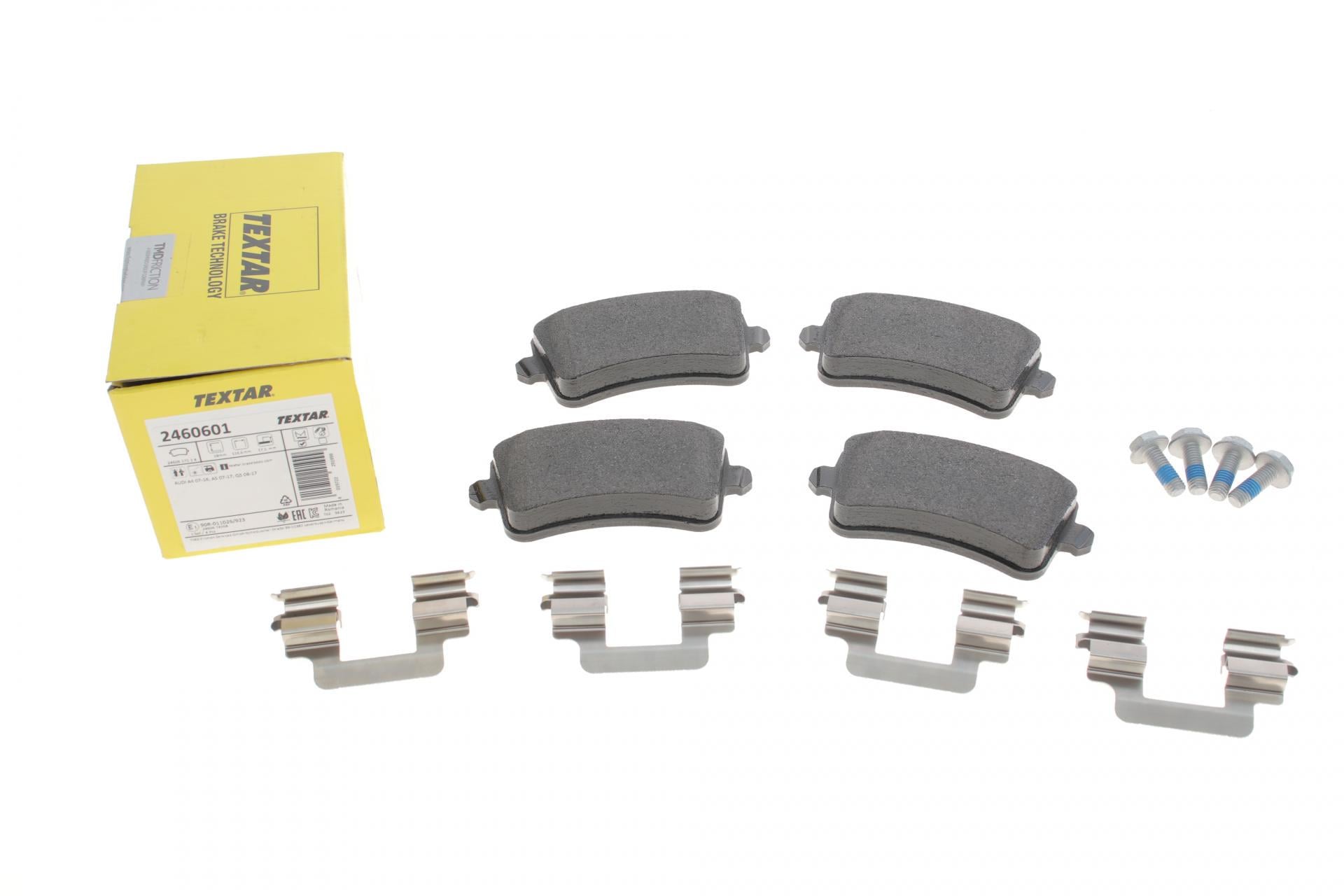 Колодки тормозные задние TEXTAR Audi A4/A5/Q5 07- Lucas 330mm Q+ - (2460601) Колодки тормозные задние TEXTAR Audi A4/A5/Q5 07- Lucas 330mm Q+ - (2460601)