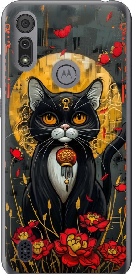 Чехол на Motorola E6s China Cat (6134u-2001-42517) Чехол на Motorola E6s China Cat (6134u-2001-42517)