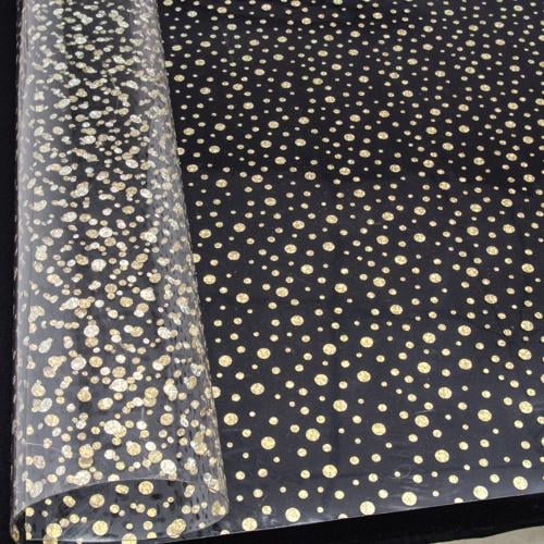 Мягкое стекло лазер Oncu Grup 80х90 см 800 мкм Прозрачно-золотое (6002-G) - фото 2