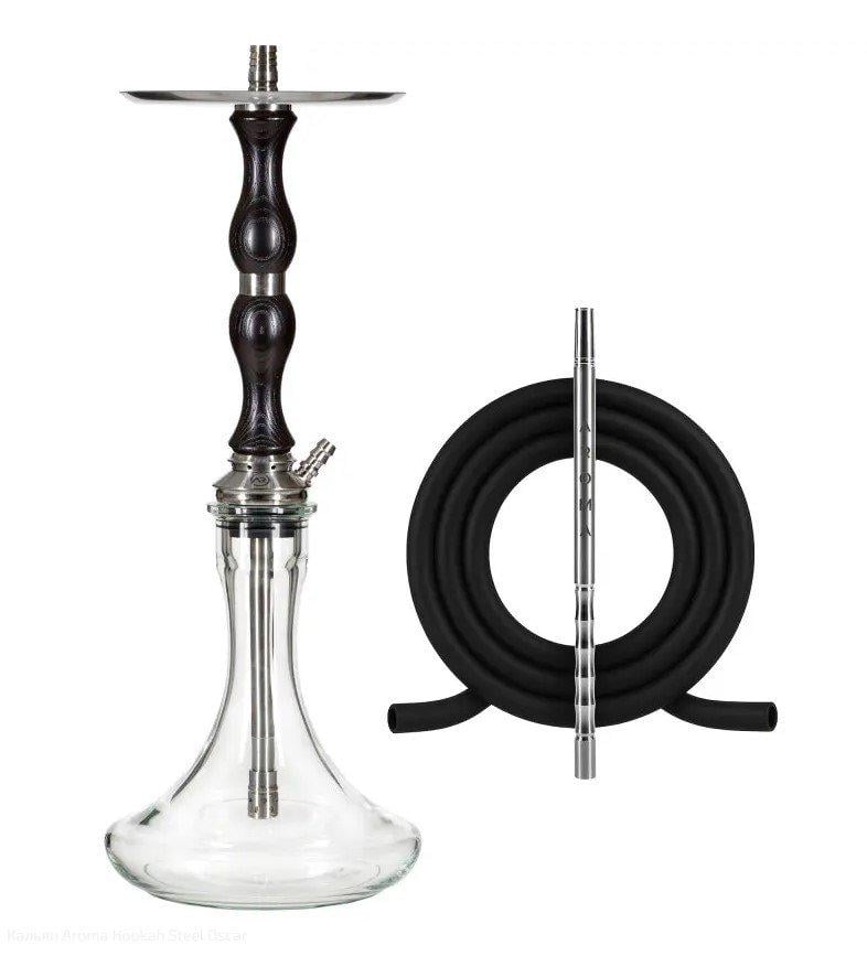 Кальян AROMA Hookah Oscar Steel Black (23092)