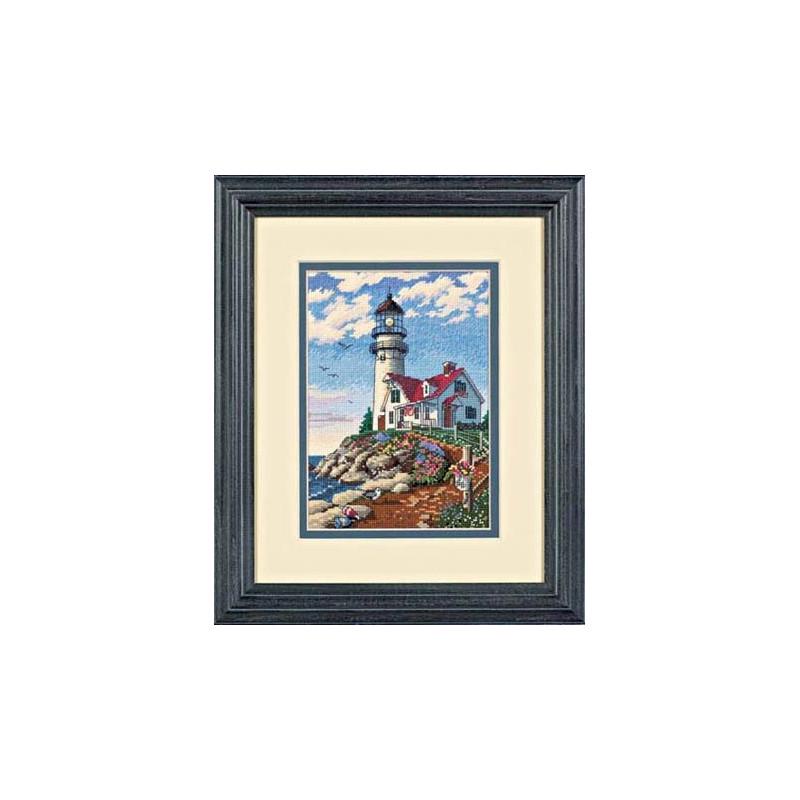 Набір для вишивки хрестиком Dimensions 06958 Beacon at Rocky Point (1164)