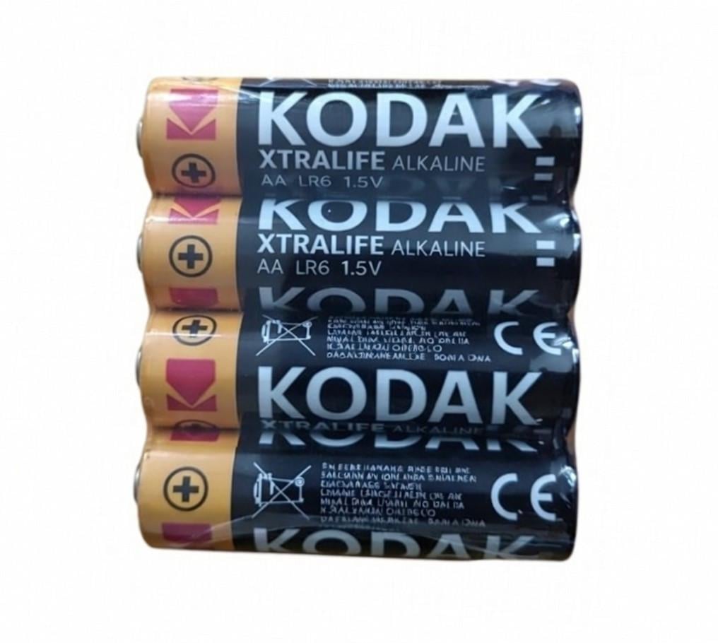 Батарейки щелочные пальчиковые Kodak АА 4 шт. (id_24502)