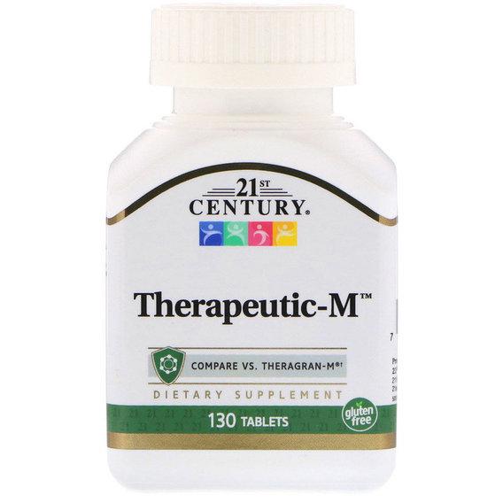 Витаминно-минеральный комплекс 21st Century Health Care Therapeutic-M 130 Tabs (CEN-22368)