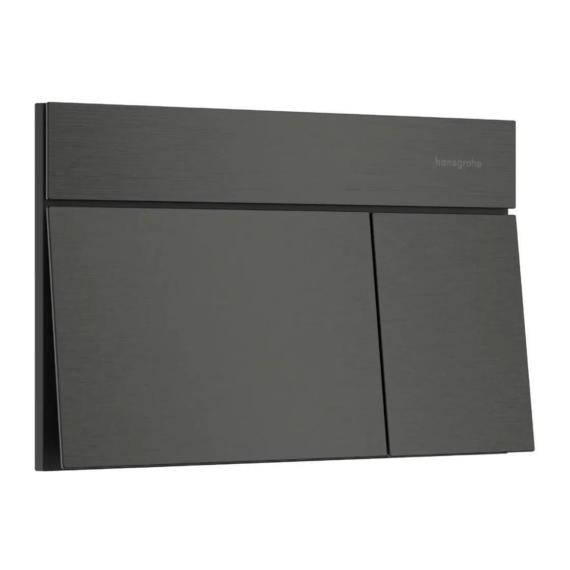 Кнопка для установки Hansgrohe iFrame Element E прямоугольная Черный/Хром матовый (66003340)