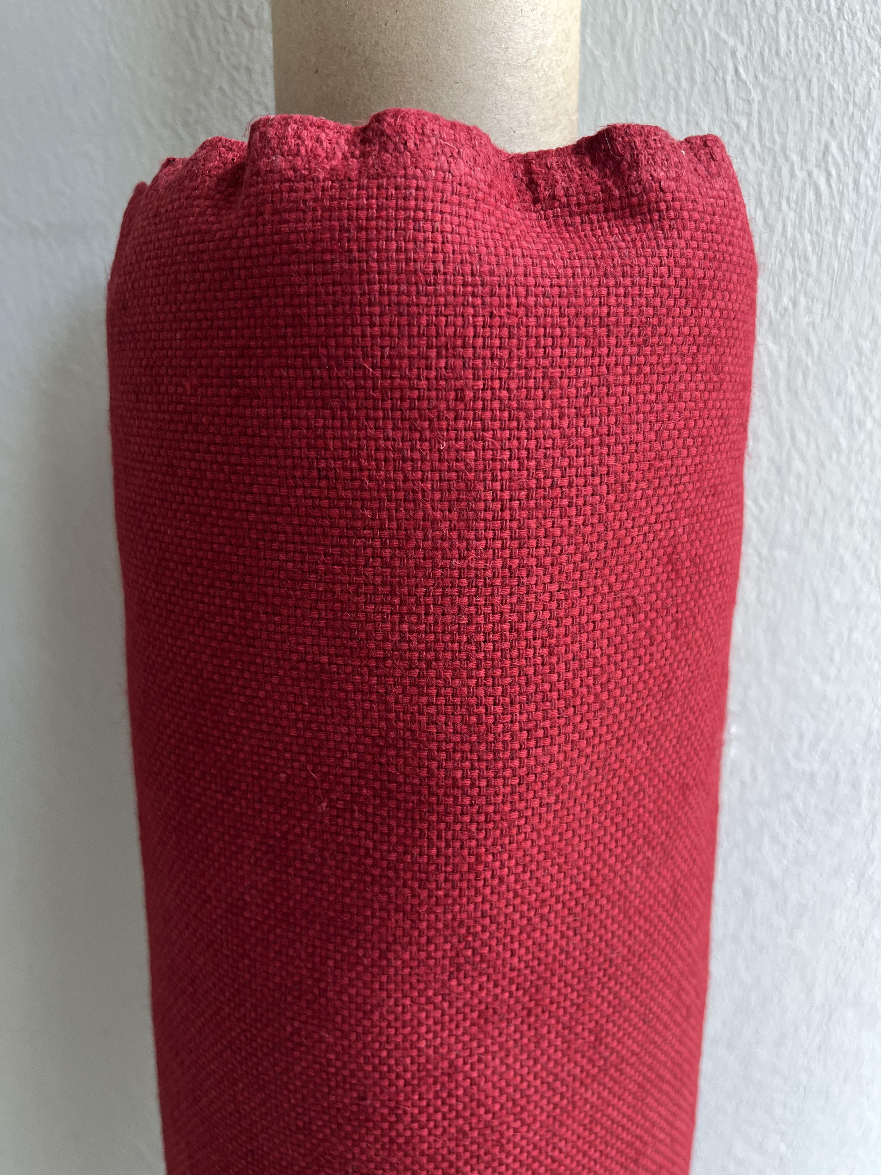 Ткань скатертная Linen Plus 100% лен 143 см 1/511 Бордовый