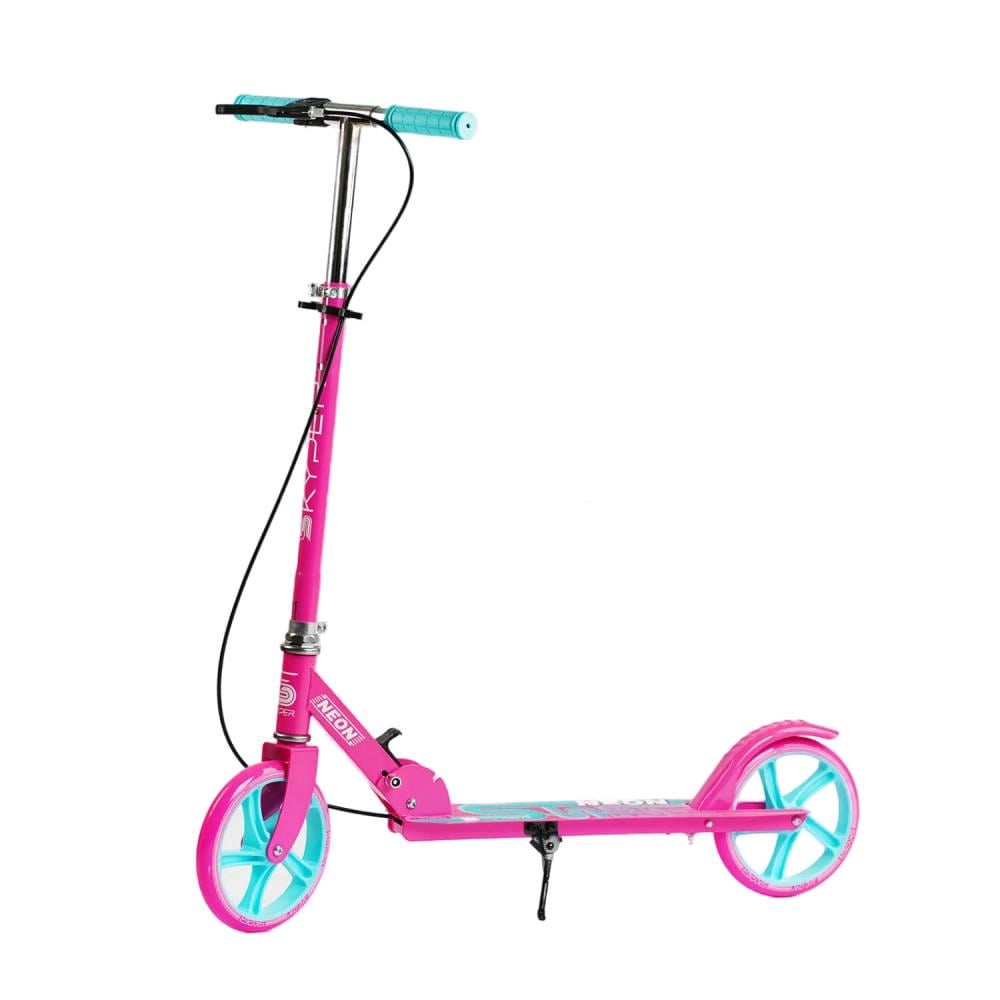 Самокат двухколесный Skyper Neon Pink (127929) Самокат двухколесный Skyper Neon Pink (127929)