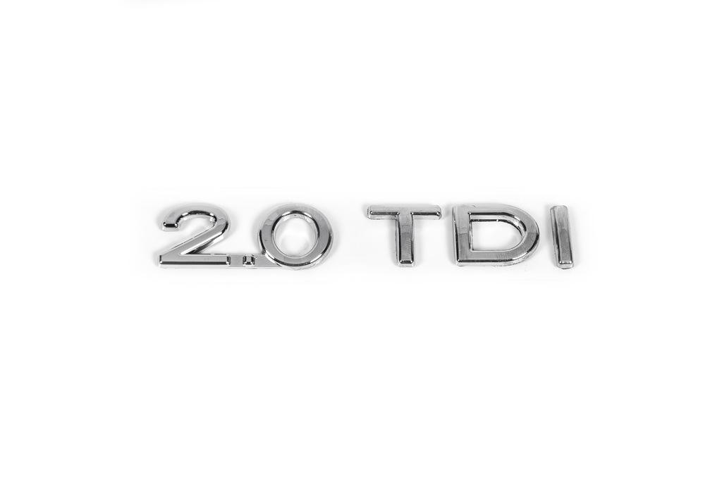 Надпись 2.0 Tdi Davs Auto для Volkswagen Jetta 2006-2011 гг. abs-пластик Хром