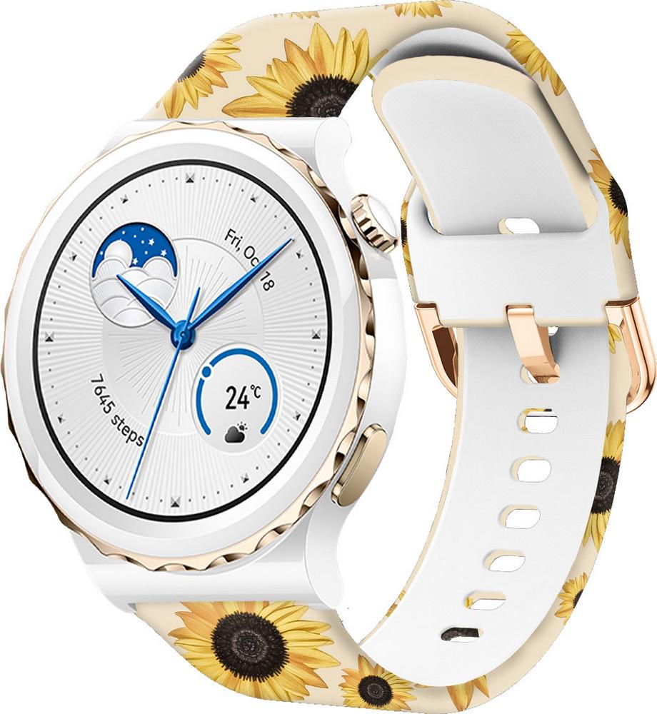 Ремешок Colorful для Huawei Watch GT3 Pro 43 мм Sunflower Powder (38300)