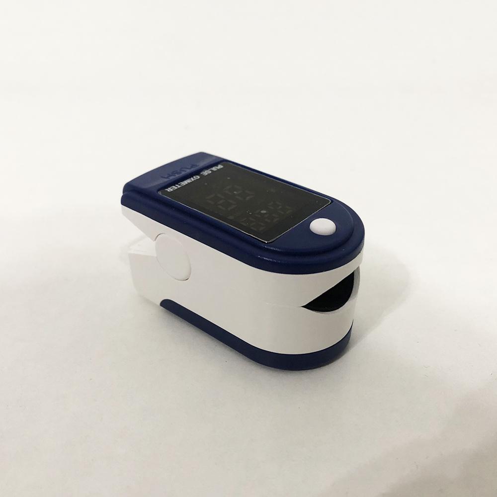 Електронний пульсоксиметр Principle Pulse Oximeter Fingertip LK87 на палець Blue - фото 6