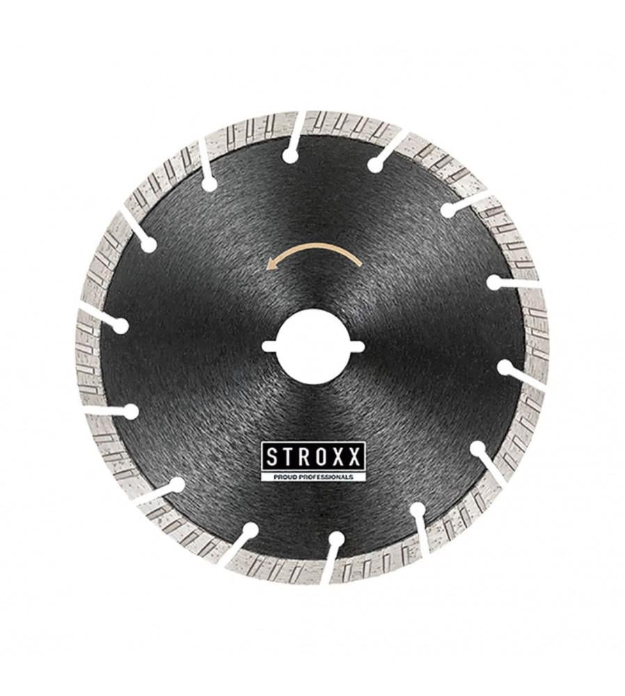 Диск алмазный отрезной Stroxx 185RD Черный (101-274)