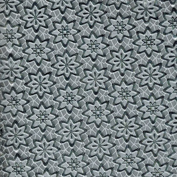 Клейонка вiнiлова Stenson ажурна зі серебром 1,37х20 м (МА-2104)