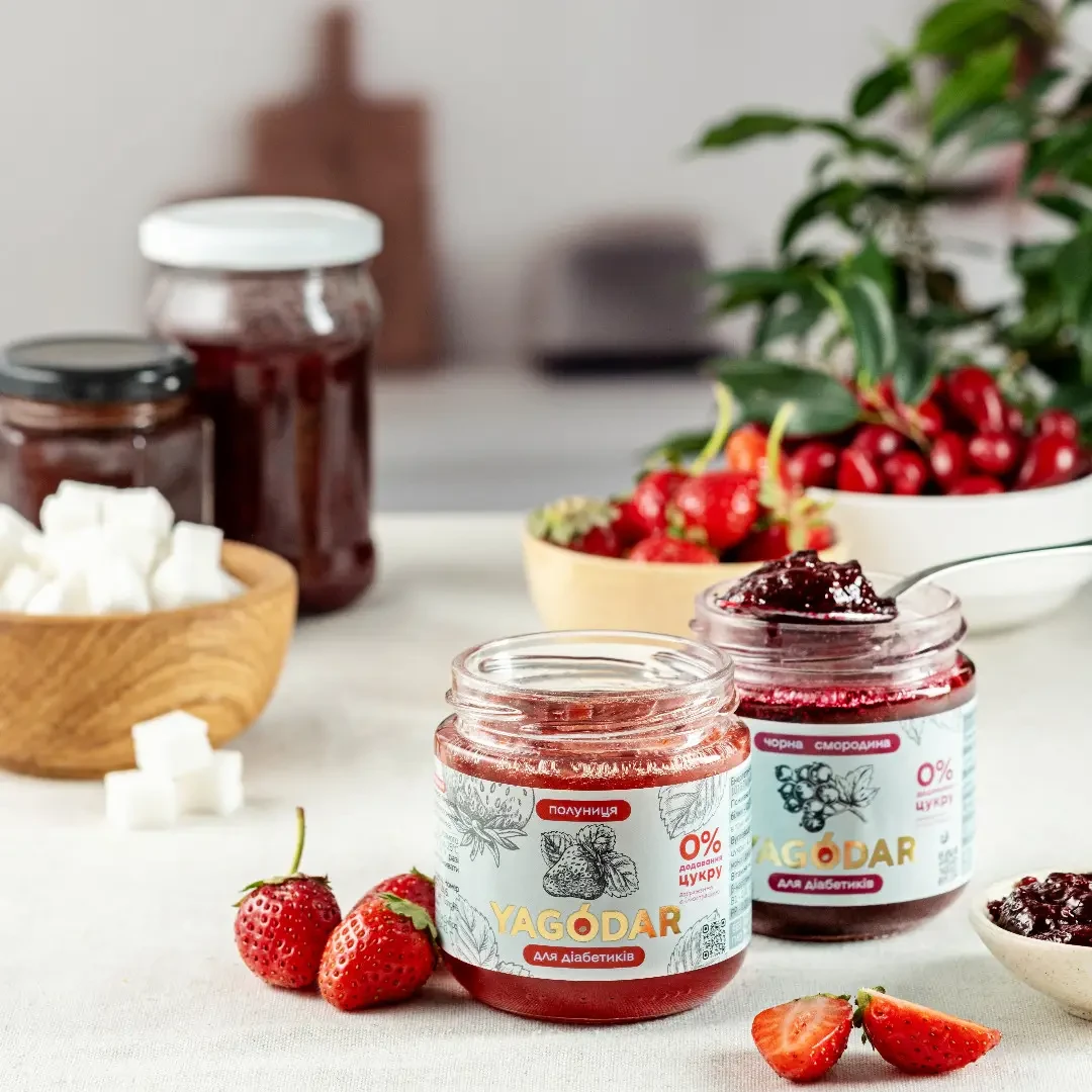 Набор джемов и соусов YAGODAR Традиции без лишних калорий и сахара (2486000001) - фото 8