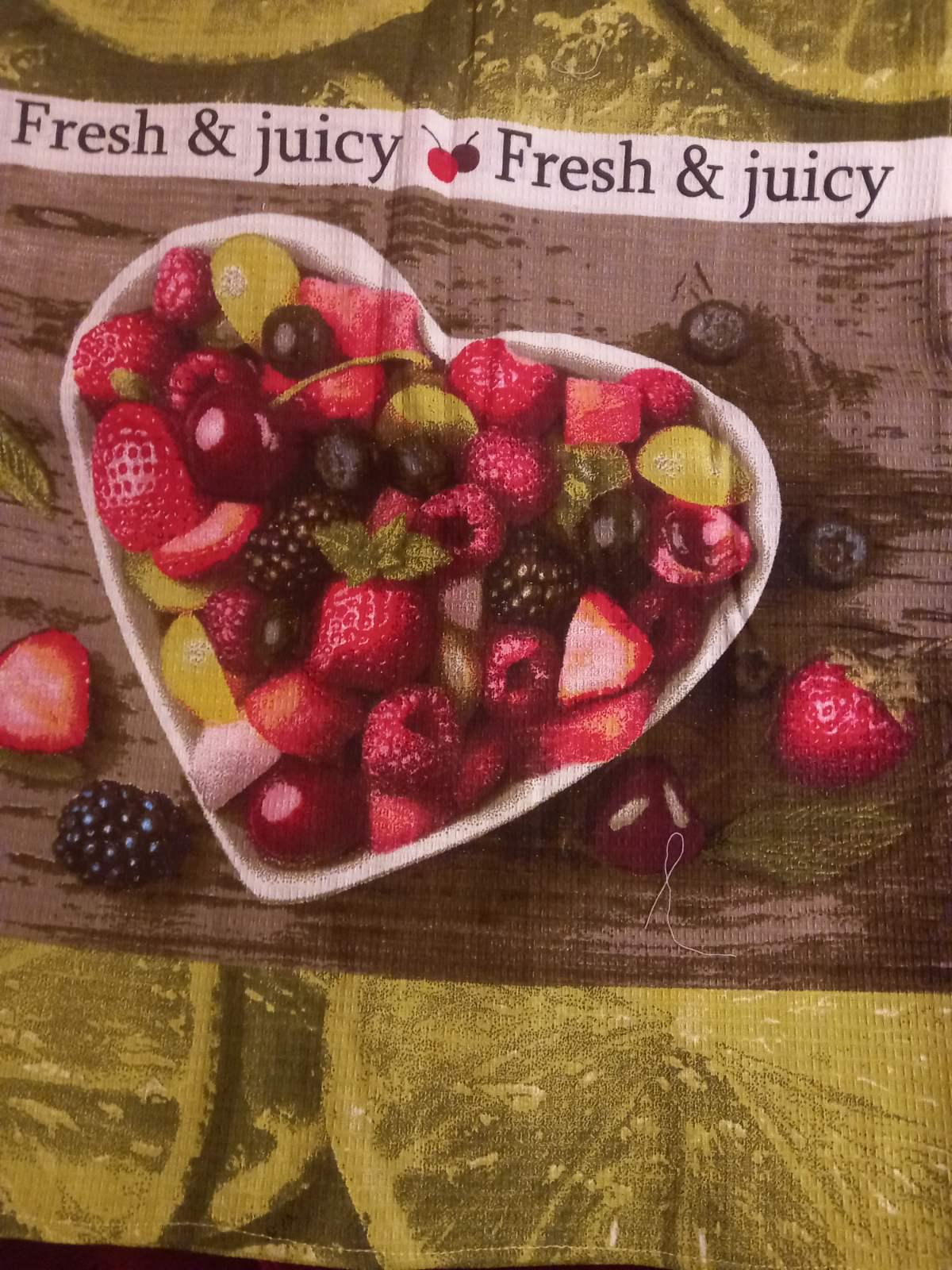 Рушник кухонний фрукти 50х63 см (83) Рушник кухонний фрукти 50х63 см (83)