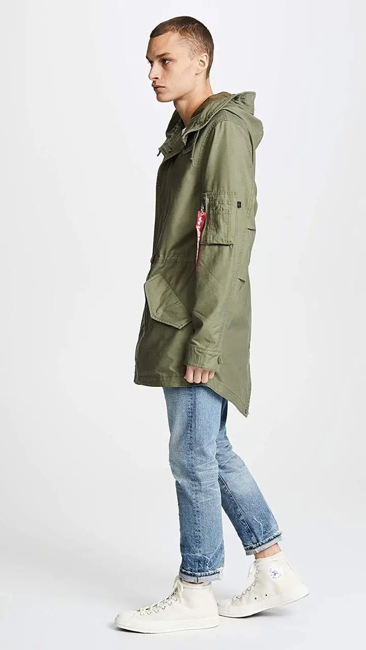 Куртка Alpha Industries M-59 Fishtail Parka 2XL Olive (MJM45580C1O2XL) - фото 6