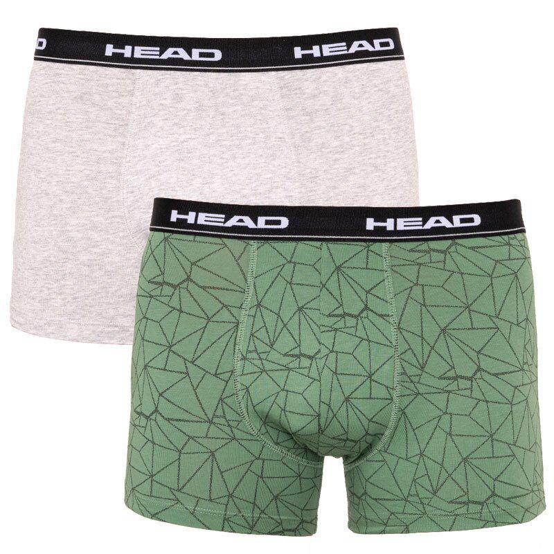 Трусы-боксеры Head Mesh Print Boxer L 2 шт. Green/Gray (891004001-404)