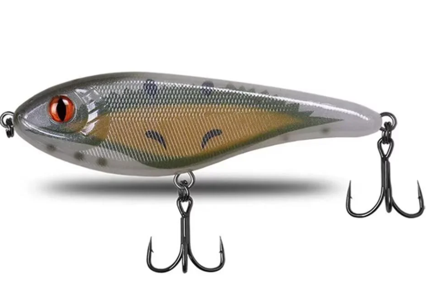 Воблер StormBear JerkBait StBR-1A 120мм-50г-SS цвет #024