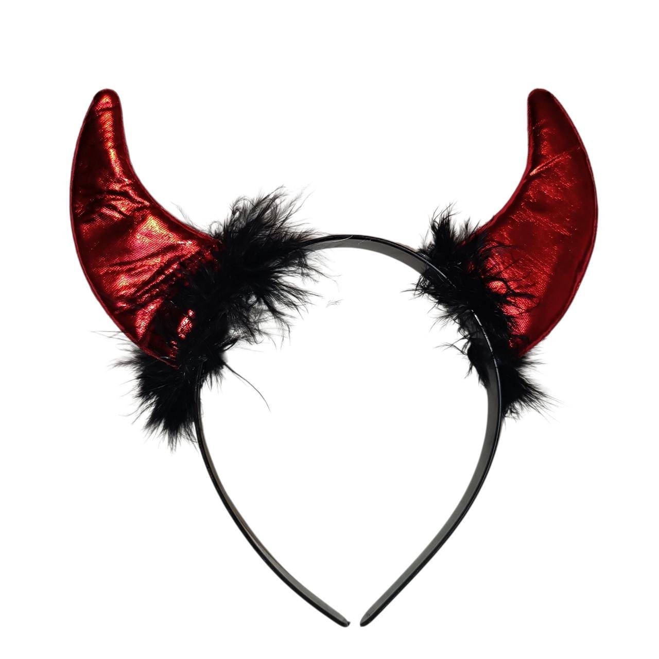 Ріжки чортика плоскі на обручі (2776498478)